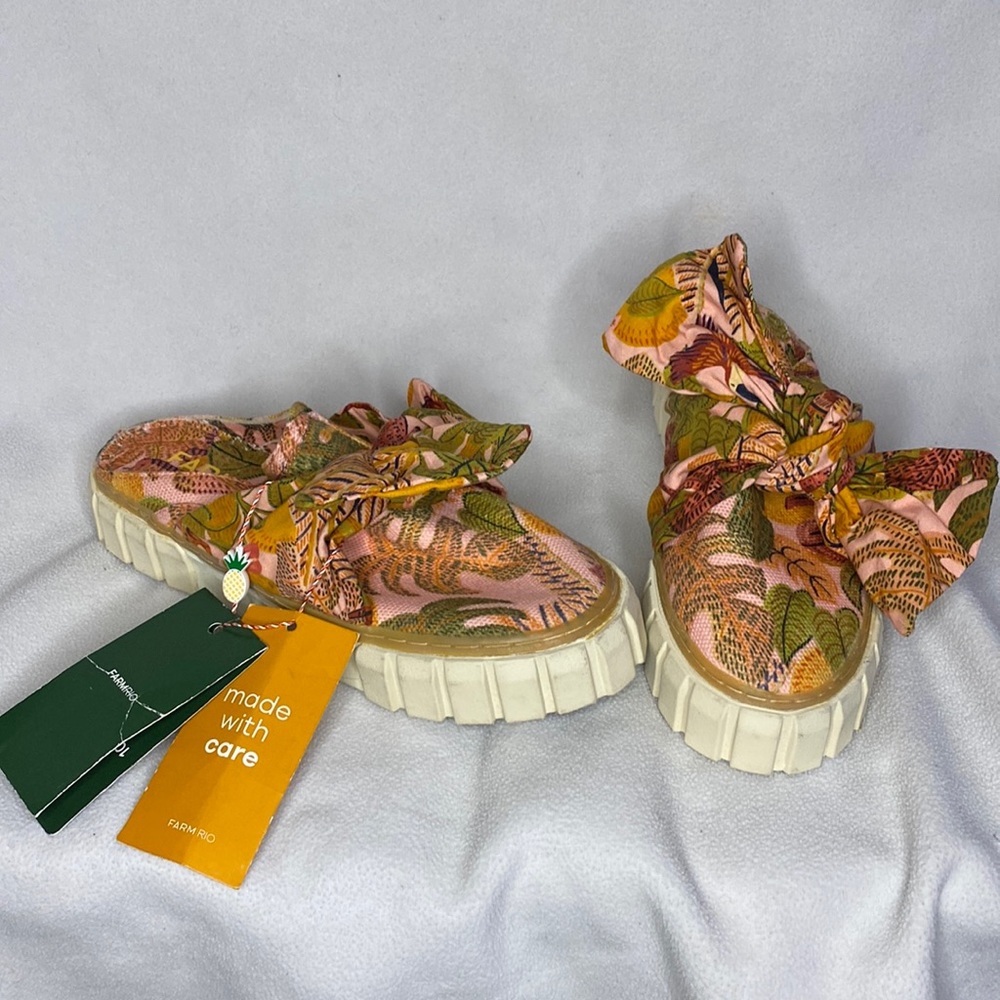NWT Farm Rio Summer Dream Mule Sneaker size 7